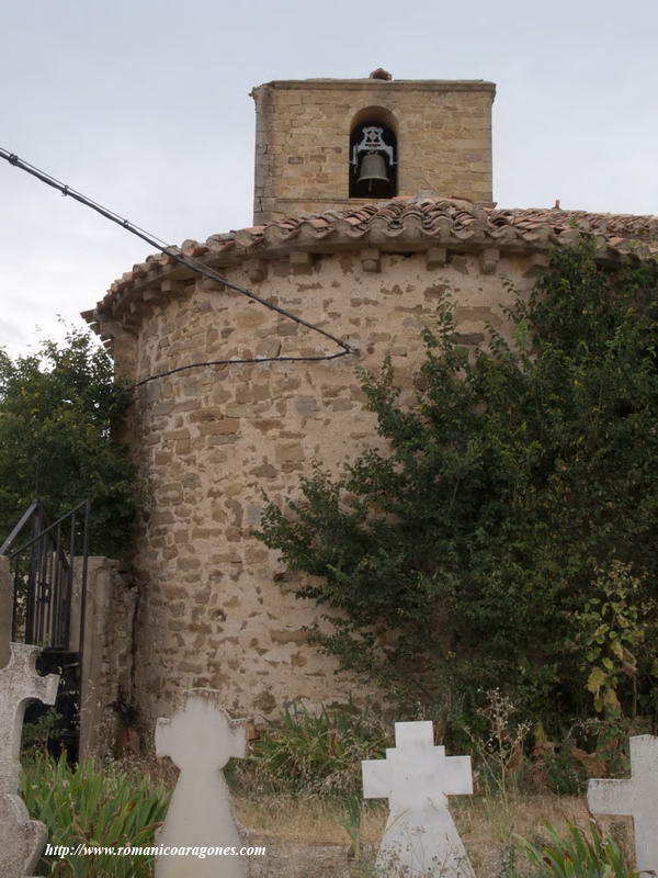 ÁBSIDE SUR DESDE EL ESTE